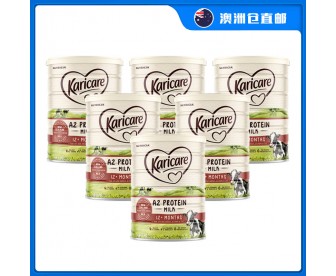 【澳洲直邮包邮】Karicare 可瑞康 A2蛋白奶粉 3段 900克x6罐/箱（12个以上月适用）